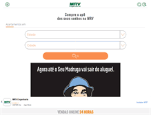 Tablet Screenshot of mrv.com.br